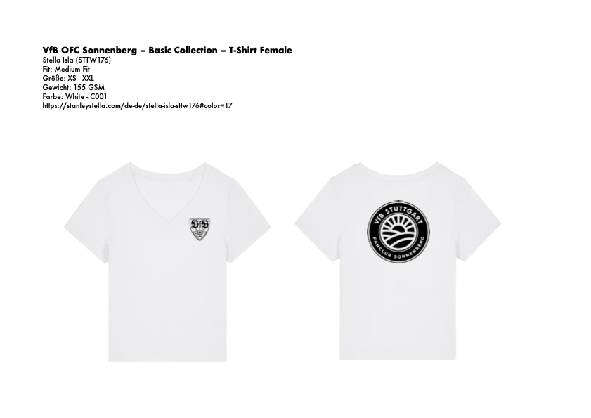 VfB OFC Sonnenberg - Basic Shirt - Female Mockup